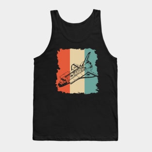 Vintage Retro Space Shuttle Tank Top